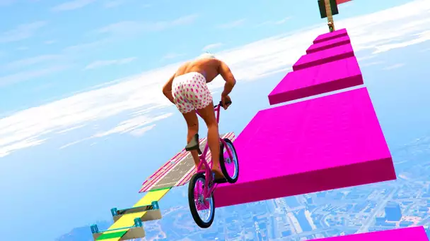 FUNNY PARKOUR BMX- GTA 5 ONLINE