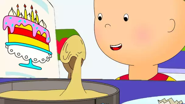 Caillou et la Recette de Gâteau | Caillou en Français