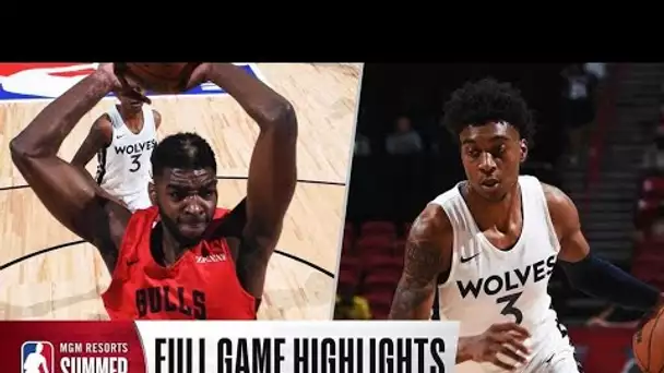 BULLS at TIMBERWOLVES | NBA SUMMER LEAGUE | FULL GAME HIGHLIGHTS