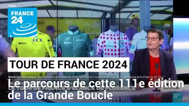 Tour de France 2024 : un parcours inédit de Florence à Nice • FRANCE 24