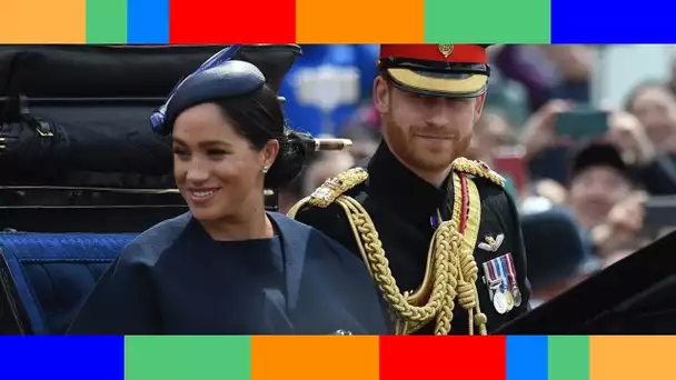 Meghan et Harry  la vérité derrière leur échange très étrange filmé au balcon de Buckingham