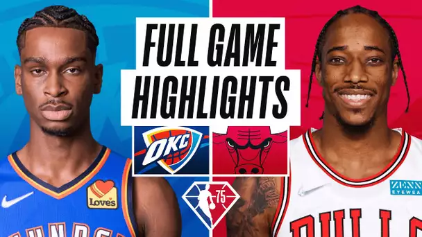 THUNDER at BULLS | FULL GAME HIGHLIGHTS | February 12, 2022