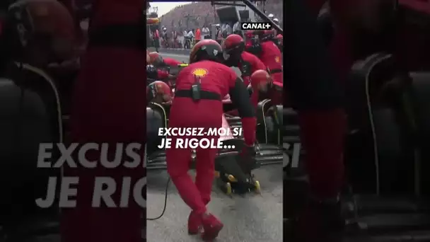 "C'est une blague..." Encore un arrêt catastrophique pour Ferrari #shorts