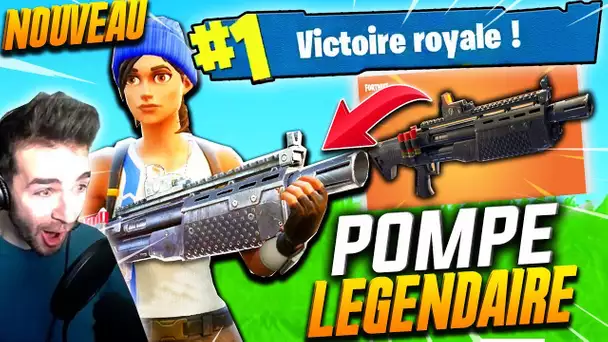 🥇Top1 AU NOUVEAU POMPE LÉGENDAIRE INCROYABLE !! ► MASSACRE sur Fortnite Battle Royal