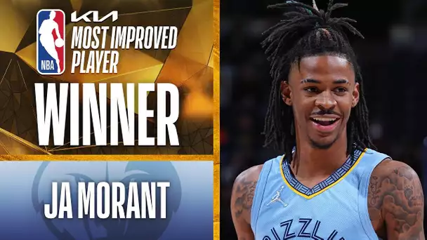 Ja Morant Wins #KiaMIP Most Improved Player | 2021-22 Season Highlights