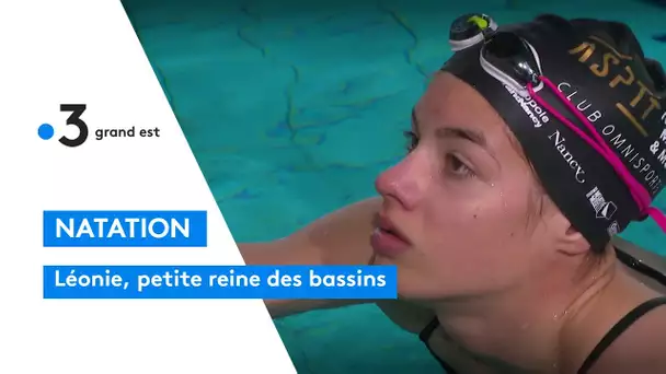 Natation: la Nancéienne Léonie Thibult, petite reine des bassins