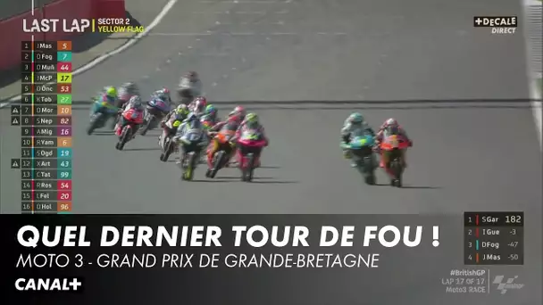 Dennis Foggia s'impose après une course imcroyable ! - Grand Prix de Grande-Bretagne - Moto 3