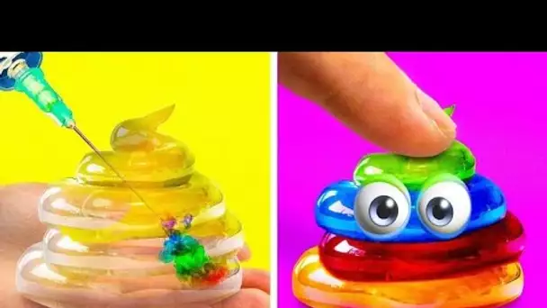 22 ASTUCES, IDÉES ET EXPÉRIENCES AVEC DU SLIME