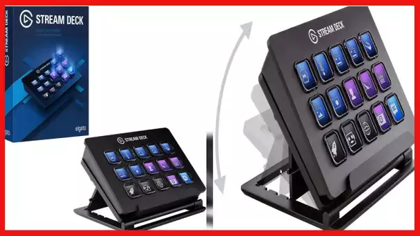 Elgato Stream Deck – Custom A 15 Pack of LCD Key with Live Content Create Controller