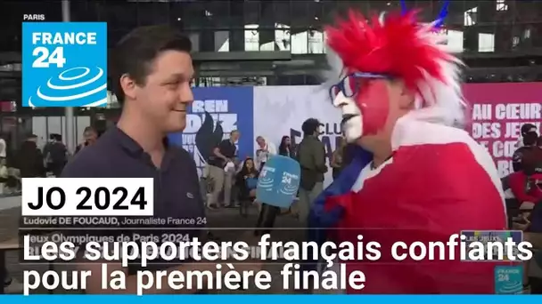 JO 2024 : les supporters français confiants avant la finale du rugby à VII • FRANCE 24