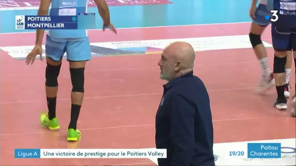 Volley-ball ligue A : victoire de Poitiers face à Montpellier (3 sets à 2)