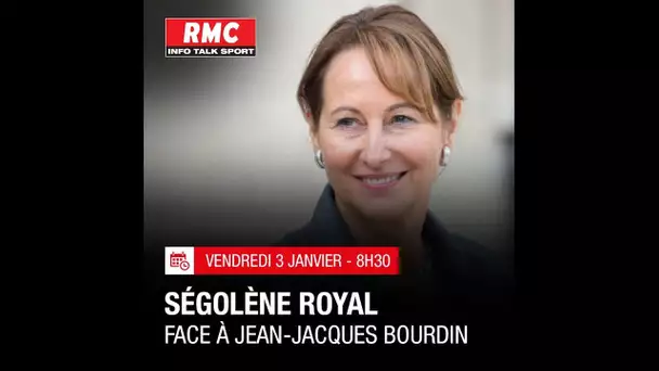 🎙️ Ségolène Royal est l'invitée de Jean-Jacques Bourdin à 8H30 sur RMC et BFMTV