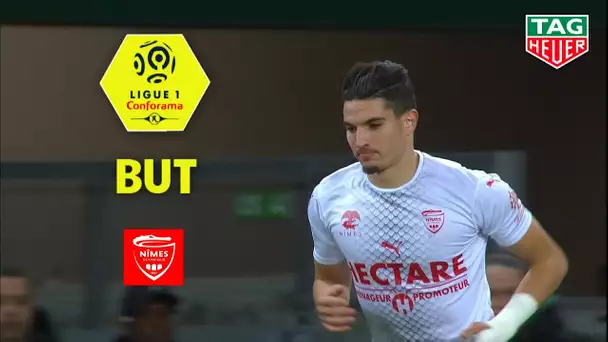 But Zinedine FERHAT (45') / AS Saint-Etienne - Nîmes Olympique (2-1)  (ASSE-NIMES)/ 2019-20