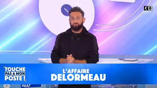 Cyril félicite Matthieu Delormeau pour sa rentrée remarquable