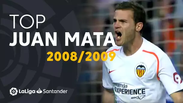 TOP Goles Juan Mata LaLiga Santander 2008/2009