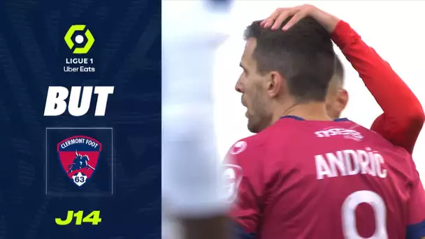 But Komnen ANDRIC (62' - CF63) CLERMONT FOOT 63 - MONTPELLIER HÉRAULT SC (1-1) 22/23