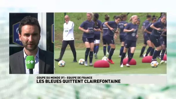 Les Bleues quittent Clairefontaine