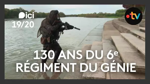 Le 6ᵉ régiment du génie fête ses 130 ans à Angers et dévoile ses équipements militaires aux civils