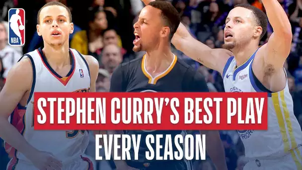 Stephen Curry’s Best Play of Every Season