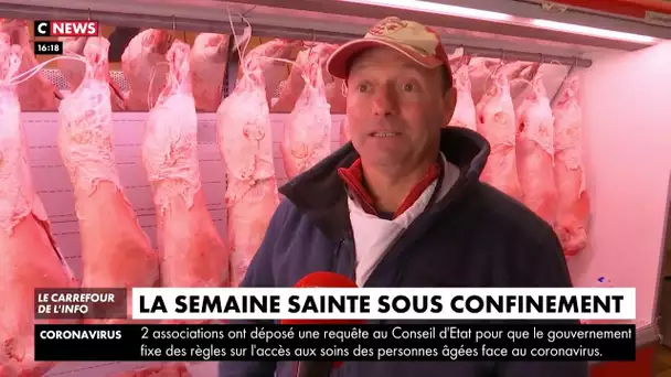 La semaine Sainte sous confinement, les stocks de viande ne désemplissent pas