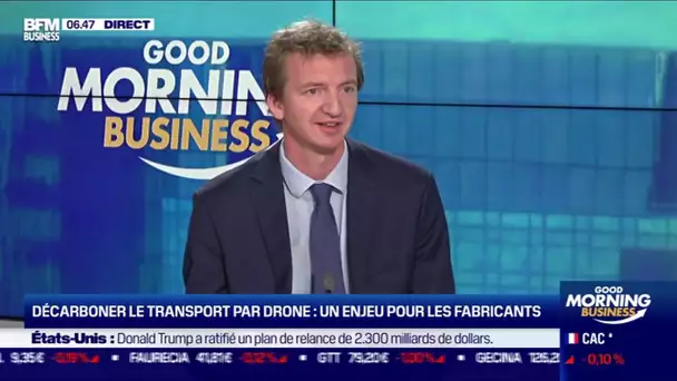 Bastien Mancini (Delair) : Delair a conçu un drone volant à l'hydrogène