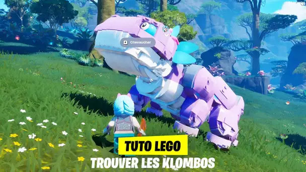 TROUVER ET CHEVAUCHER LES KLOMBOS SUR LE MODE LEGO FORTNITE ! (TUTO LEGO FORTNITE)