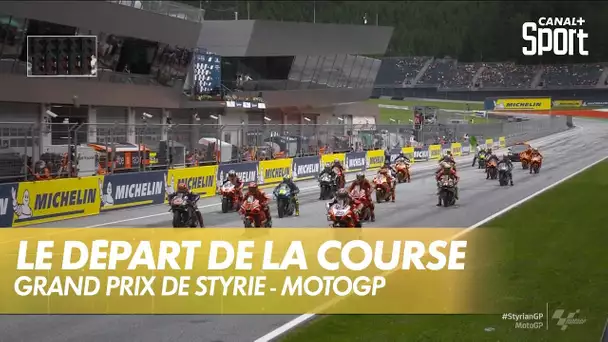 Le départ de la course - GP de Styrie MotoGP