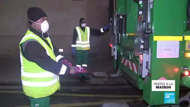 Pandémie de Covid-19 : Pas de confinement pour les éboueurs parisiens