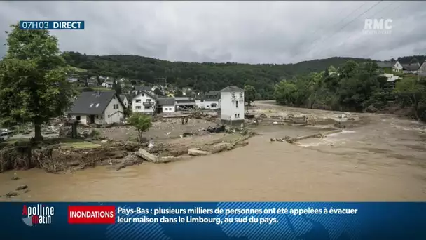 Inondations en Allemagne: "Je suis désemparé, nous sommes en état d'urgence"