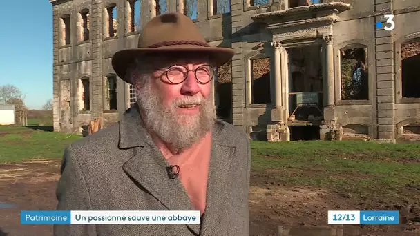 Un passionné sauve l'abbaye de Saint-Benoît-en-Woëvre