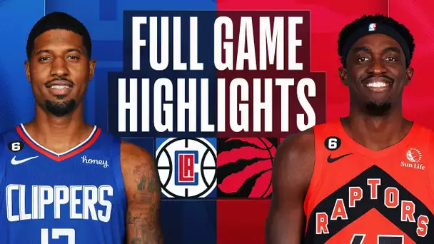 CLIPPERS at RAPTORS | FULL GAME HIGHLIGHTS | December 27, 2022