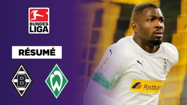 Résumé : Le Borussia M'Gladbach étrille le Werder Brême, Bensebaini buteur