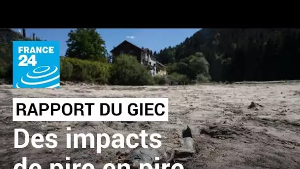 Rapport du GIEC : des impacts de pire en pire mais des solutions sous notre nez • FRANCE 24