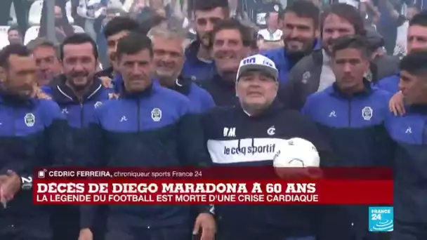 Décès de Diego Maradona : le gouvernement argentin décrète trois jours de deuil national