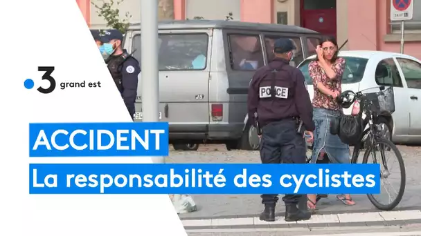 Accident : les cyclistes trop souvent responsables