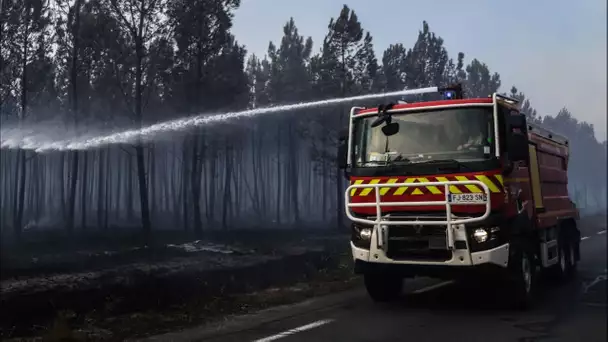 Pour faire face aux risques d'incendie, les pompiers du sud-ouest anticipent le phénomène avec de…