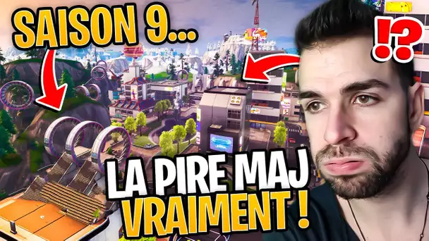 LA SAISON 9 = LA PIRE MAJ DE FORTNITE ! POURQUOI ???? JE DÉCOUVRE CETTE MAJ