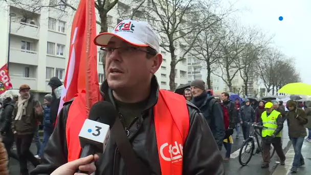 Grève du 17 décembre : au Havre, la CFDT pour la première fois dans le cortège