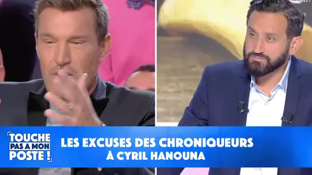 Les chroniqueurs s'excusent pour leurs mauvaises actions auprès de Cyril Hanouna !