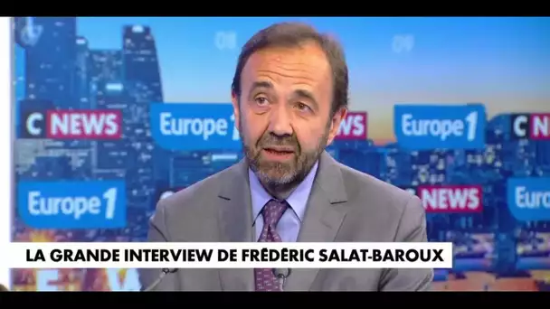 Frédéric Salat-Baroux : «Je plaide pour un gouvernement de devoir»