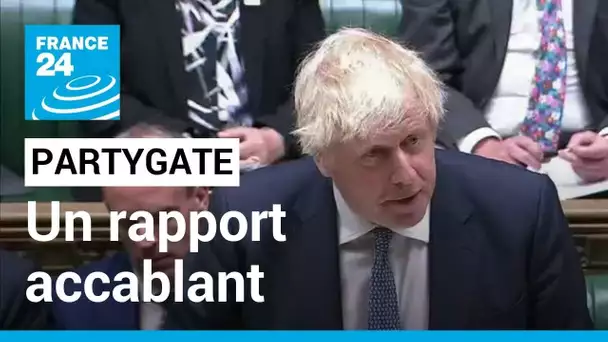 "Partygate" : Boris Johnson "assume", pas de démission malgré le sévère rapport Gray