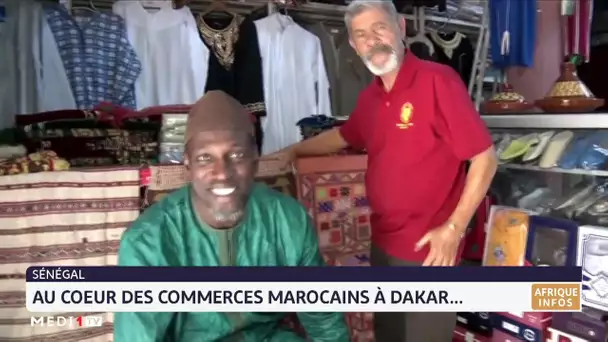 Au cœur des commerces marocains à Dakar