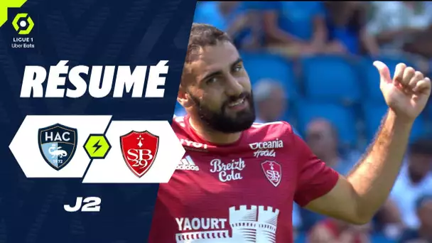 HAVRE AC - STADE BRESTOIS 29 (1 - 2) - Résumé - (HAC - SB29) / 2023-2024