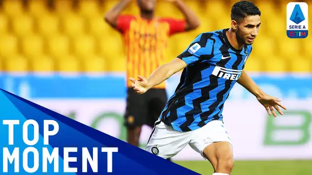 Achraf Hakimi Scores His First Inter Goal! | Benevento 2-5 Inter | Top Moment | Serie A TIM