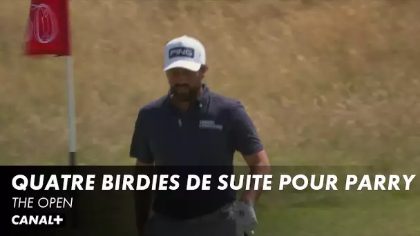 Quatre birdies de suite pour John Parry - The Open 3e tour