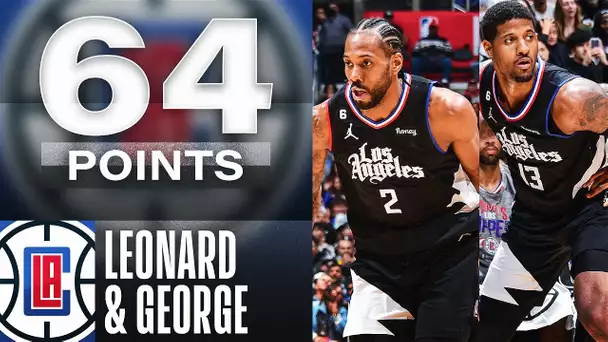 Kawhi Leonard & Paul George Combine For 64 Points In Clippers W! | March 15, 2023