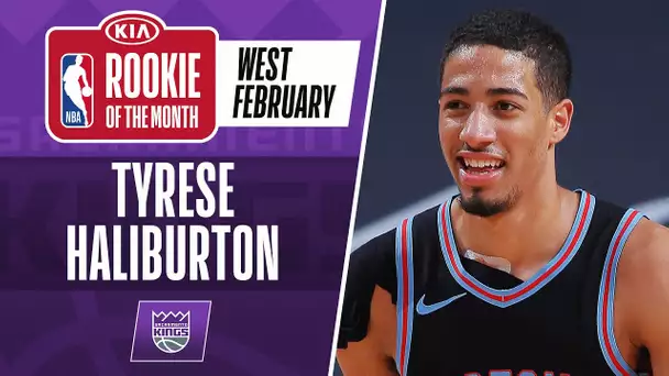 Tyrese Haliburton Earns #KiaROTM For February | Western Conference