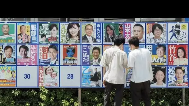 Japon : élections sénatoriales deux jours après l'assassinat de Shinzo Abe • FRANCE 24