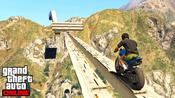 OVER THE CANYON ! GTA 5 ONLINE