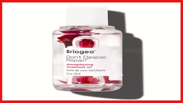 Briogeo Don’t Despair, Repair! Strengthening Treatment Oil - Hair Oil Treatment for Dry, Damaged